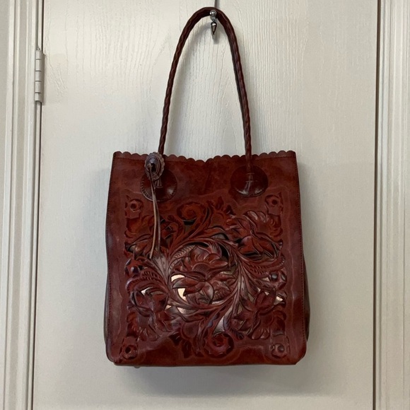 Patricia Nash Leather Cavo Tote - Picture 2 of 12